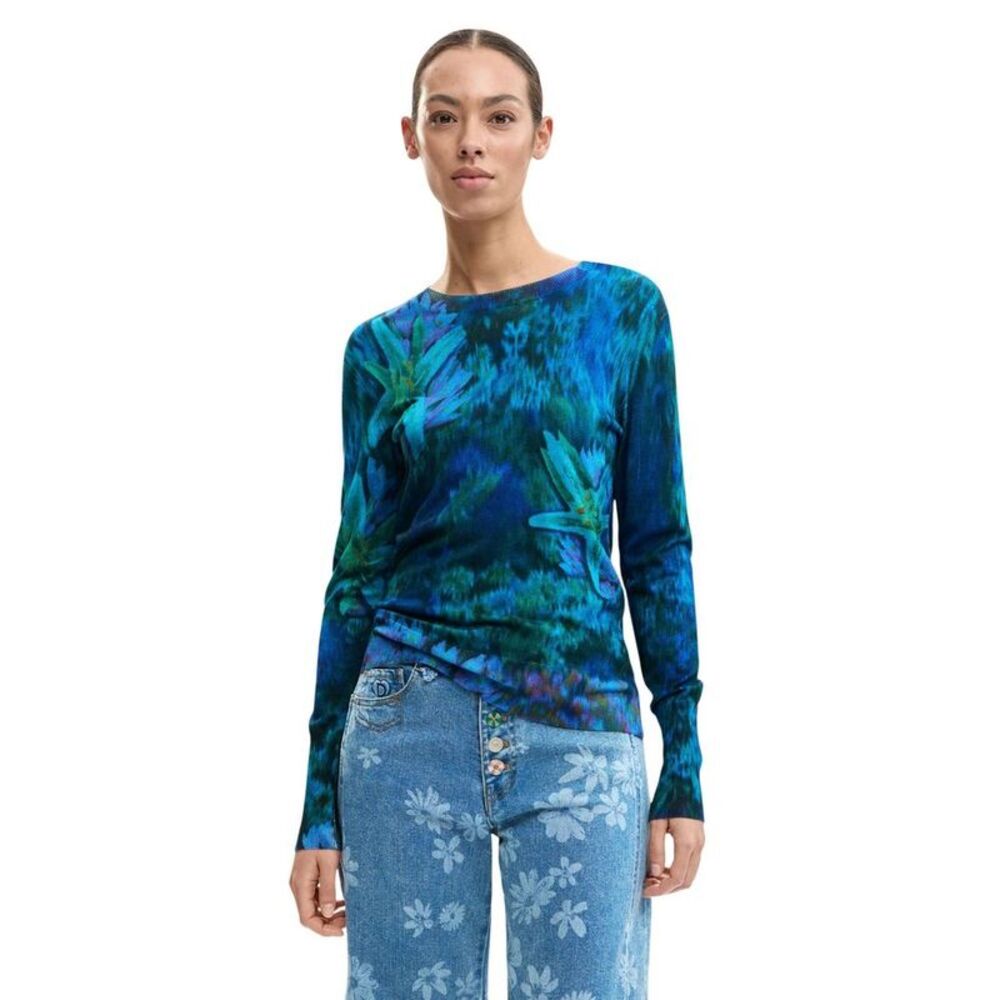 Desigual Green Viscose Women's Sweatshirt